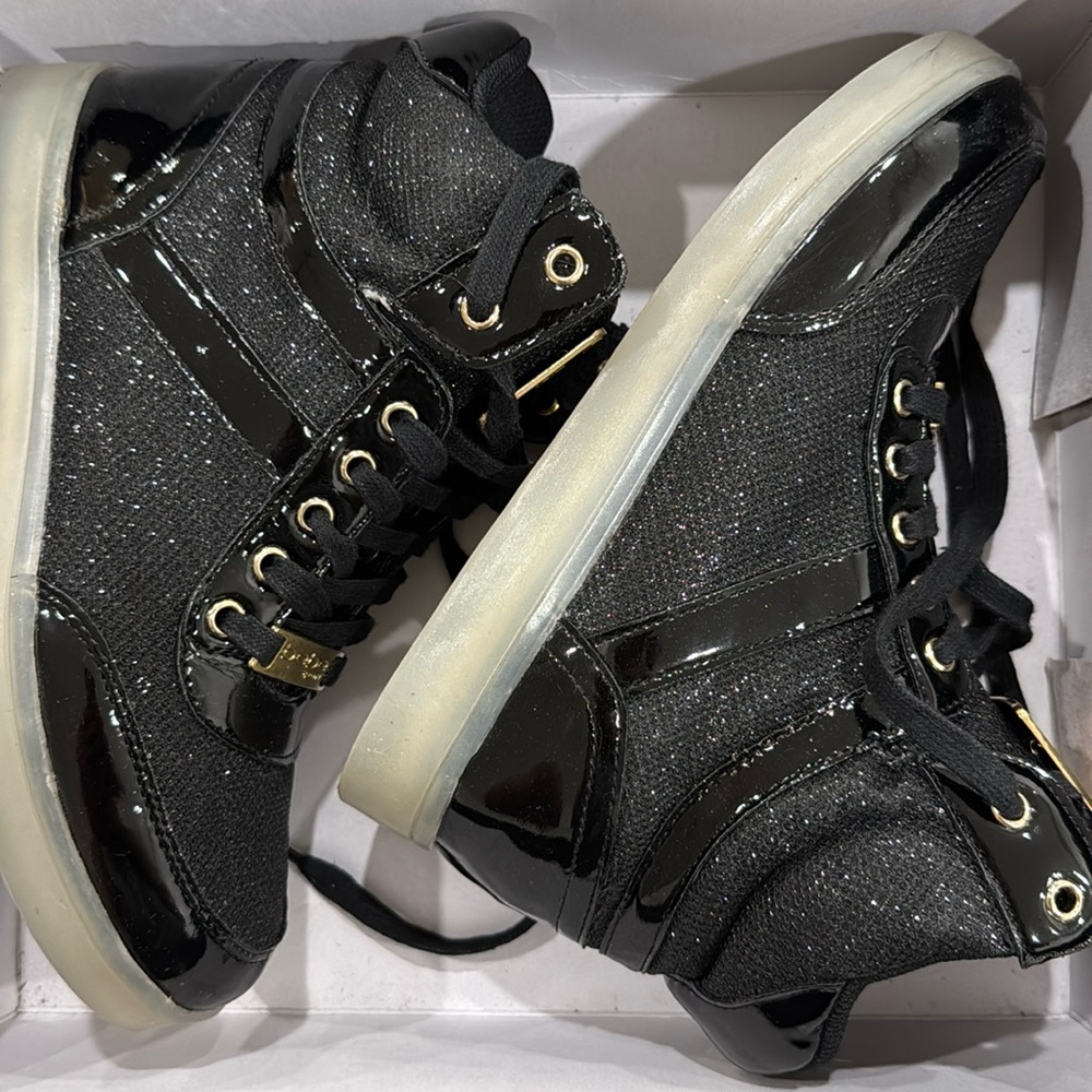 Bebe Sport Krysten BLKFX Hi-Tops
